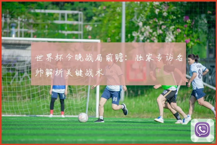 世界杯今晚战局前瞻：独家专访名帅解析关键战术